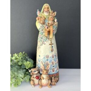 Jim Shore  4007547 "Lord, Make Me An Instrument Of Your Peace"  Figurine 10 3/4"